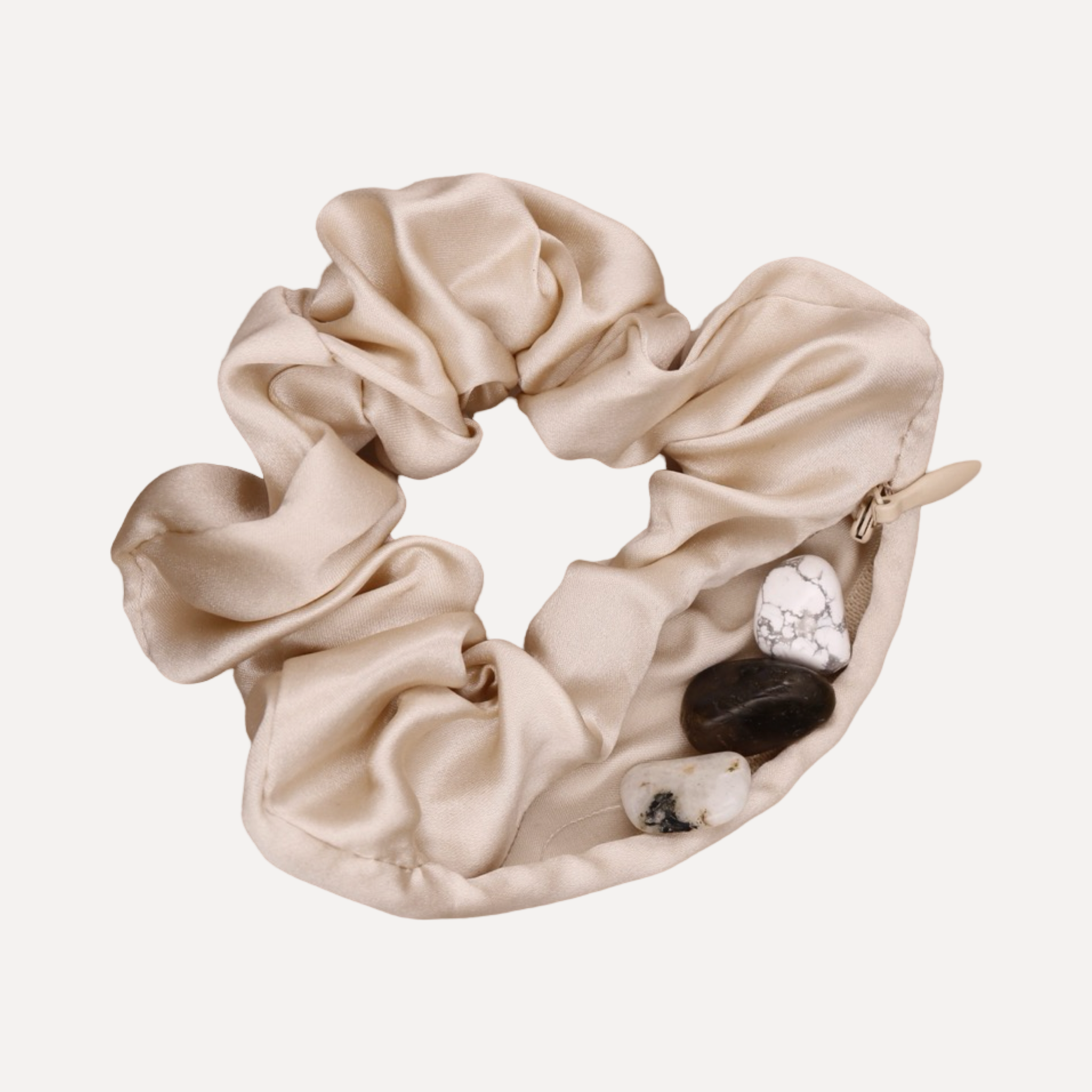 Pocket Silk Scrunchie